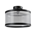 ARTCRAFT, CORA SEMI FLUSH MOUNT, SEMI FLUSH MOUNT LIGHT