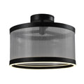 ARTCRAFT, CORA SEMI FLUSH MOUNT, SEMI FLUSH MOUNT LIGHT