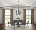ARTCRAFT, BRONTE CHANDELIER, CHANDELIER LIGHT