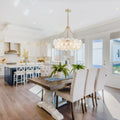 ARTCRAFT, BLOOM CHANDELIER, CHANDELIER LIGHT