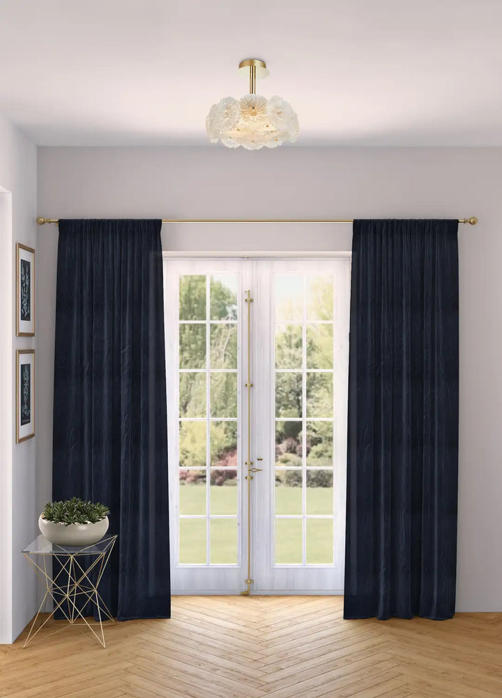 ARTCRAFT, BLOOM SEMI-FLUSH MOUNT, SEMI FLUSH MOUNT LIGHT