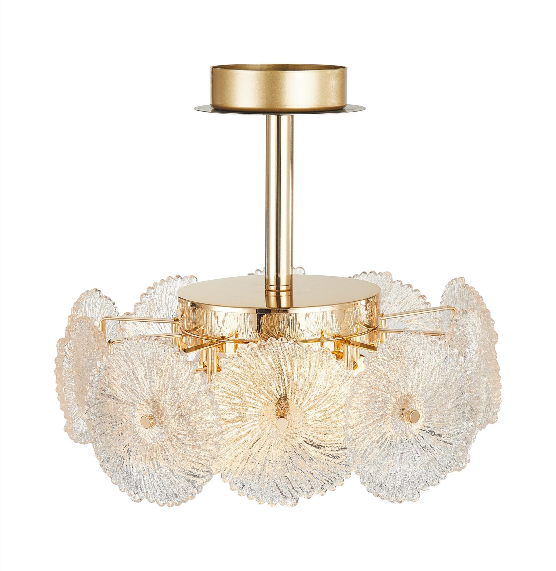 ARTCRAFT, BLOOM SEMI-FLUSH MOUNT, SEMI FLUSH MOUNT LIGHT
