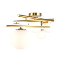 ARTCRAFT, MODENA SEMI-FLUSH MOUNT, SEMI FLUSH MOUNT LIGHT