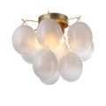 ARTCRAFT, GLOBO SEMI-FLUSH MOUNT, SEMI FLUSH MOUNT LIGHT