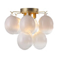 ARTCRAFT, GLOBO SEMI-FLUSH MOUNT, SEMI FLUSH MOUNT LIGHT