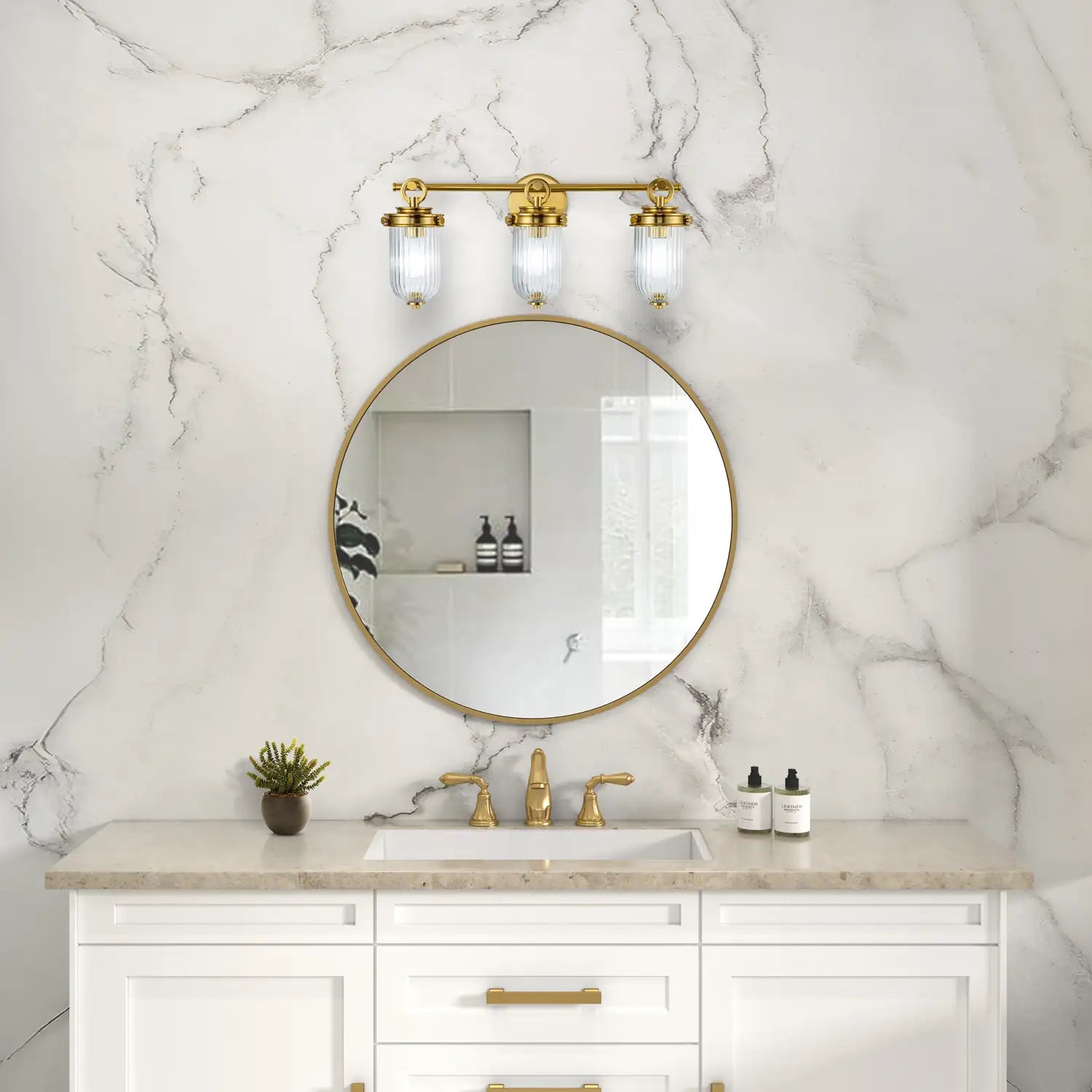 ARTCRAFT, MYLA BATHROOM, BATH VANITY LIGHT