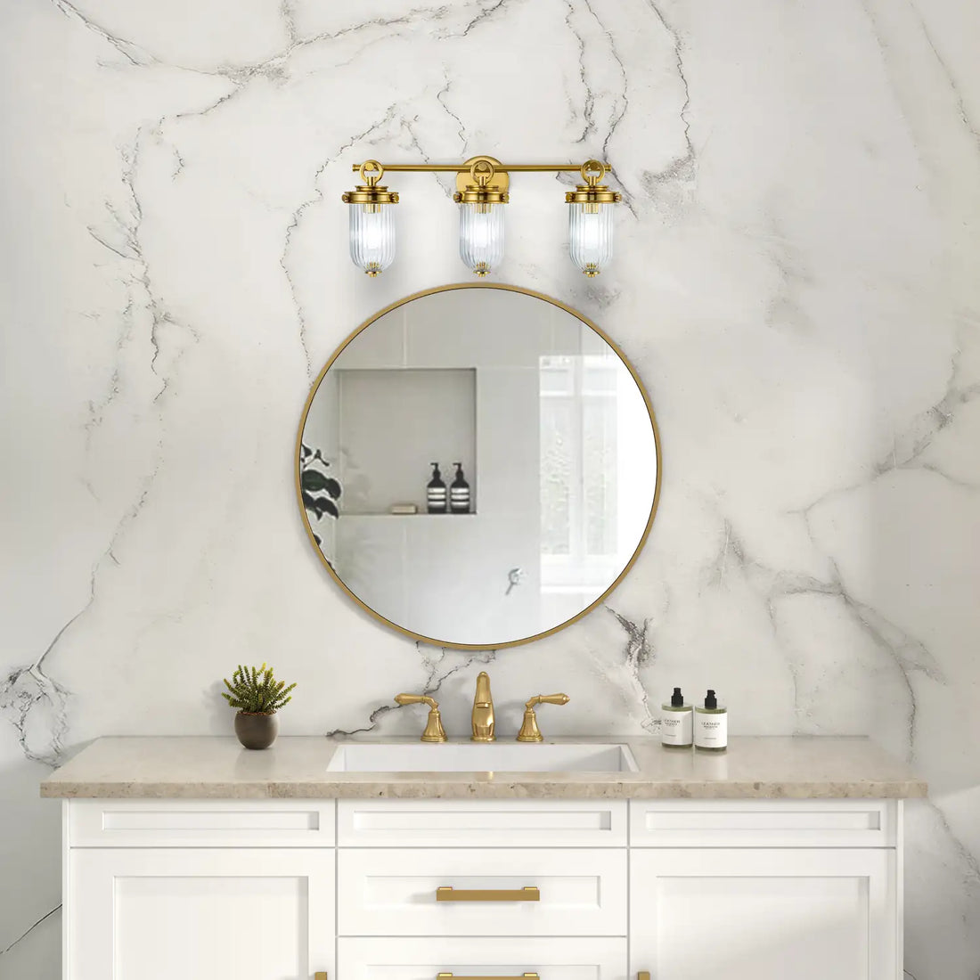 ARTCRAFT, MYLA BATHROOM, BATH VANITY LIGHT