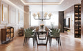 ARTCRAFT, PROVIDENCE CHANDELIER, CHANDELIER LIGHT