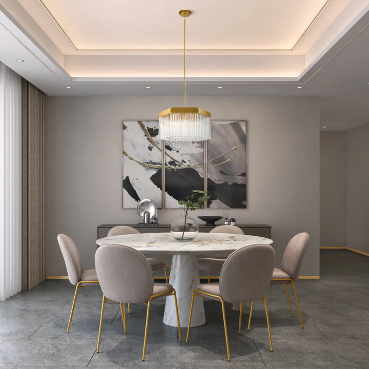 ARTCRAFT, EMMA CHANDELIER, CHANDELIER LIGHT