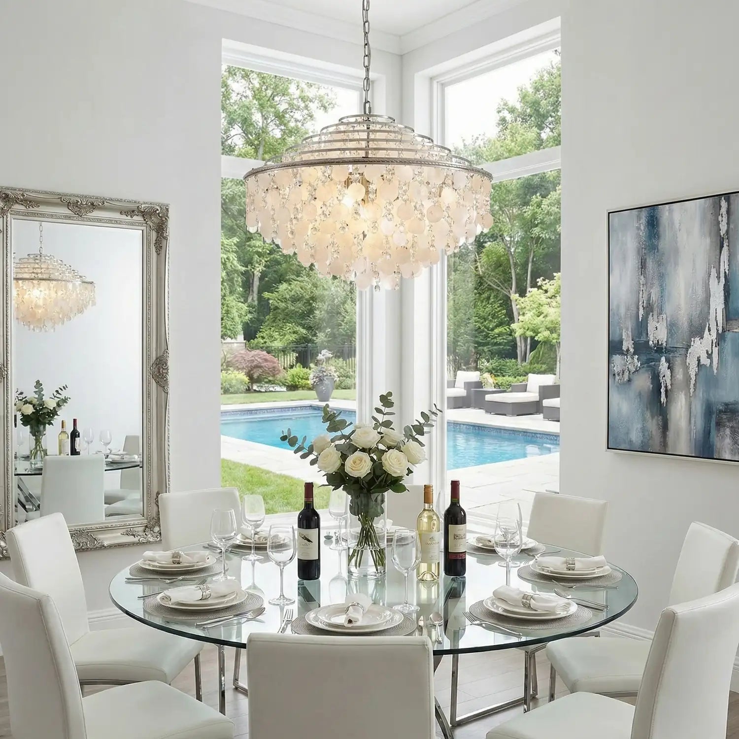ARTCRAFT, AVARA CHANDELIER, CHANDELIER LIGHT