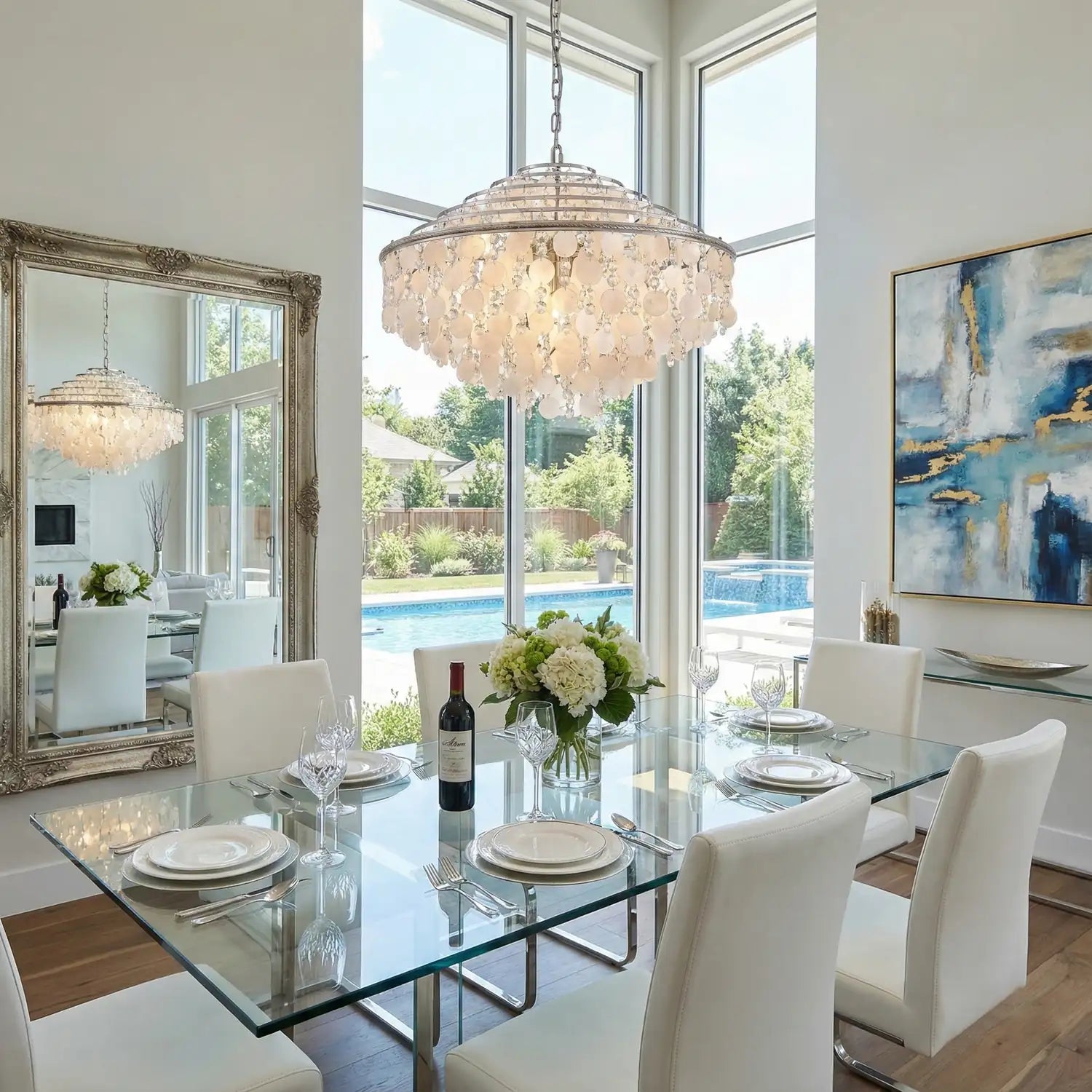 ARTCRAFT, AVARA CHANDELIER, CHANDELIER LIGHT