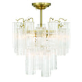 ARTCRAFT, SOPHIA SEMI FLUSH MOUNT, SEMI FLUSH MOUNT LIGHT