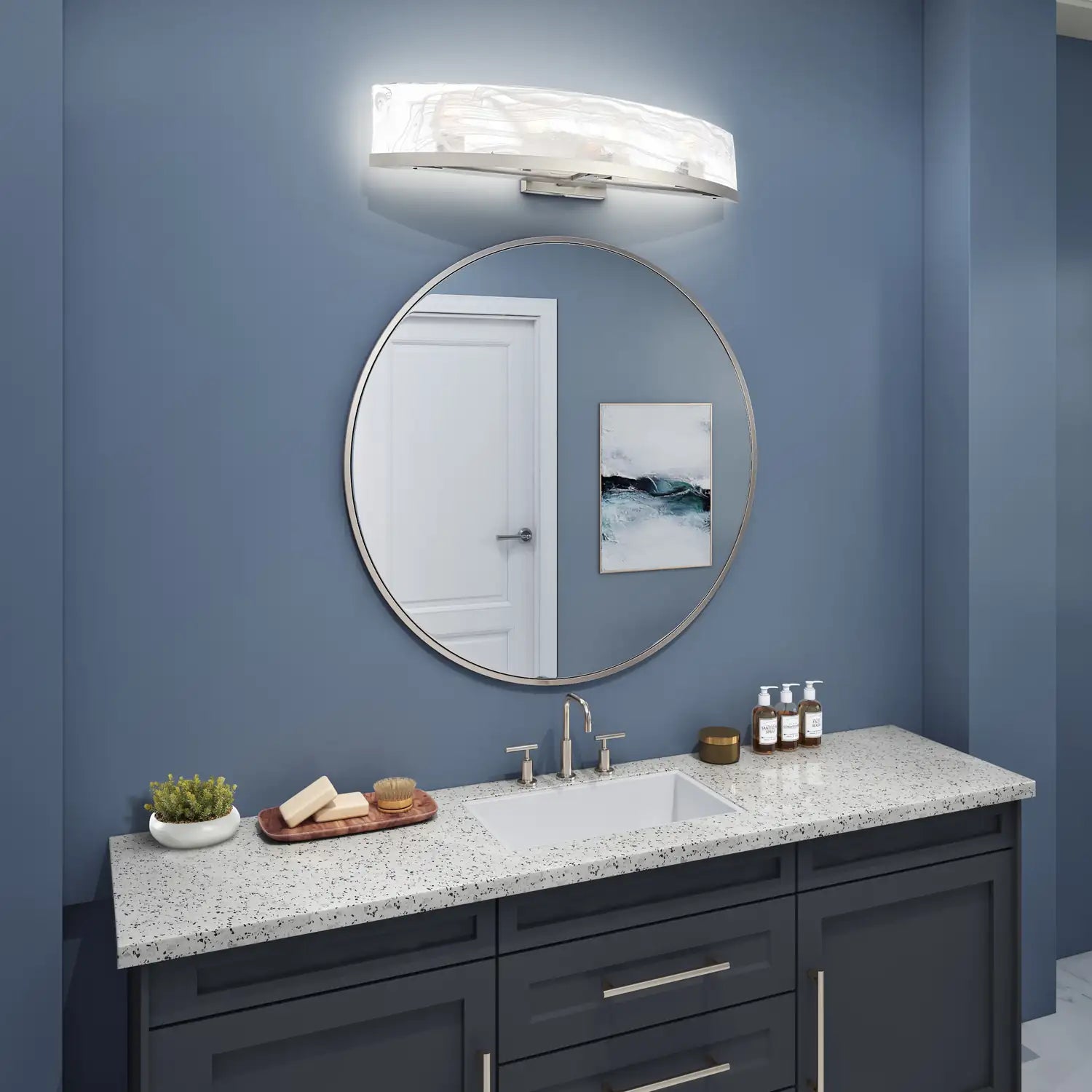 ARTCRAFT, SKYE BATHROOM VANITY, VANITY LIGHT