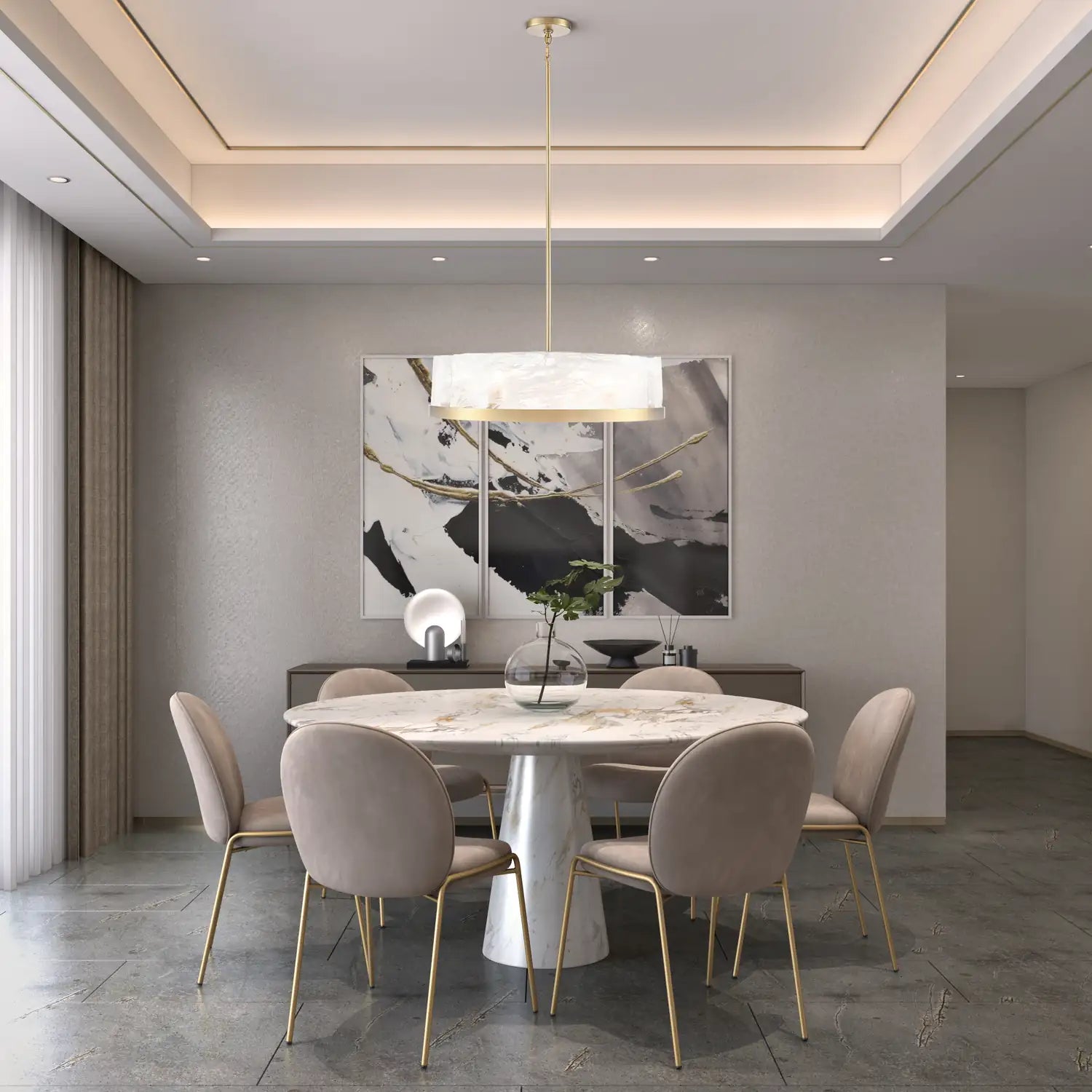 ARTCRAFT, SKYE CHANDELIER, CHANDELIER LIGHT