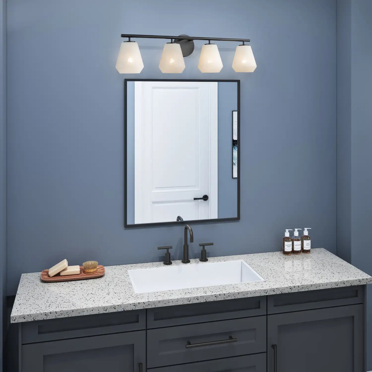 ARTCRAFT, BROOKE BATHROOM VANITY, VANITY LIGHT