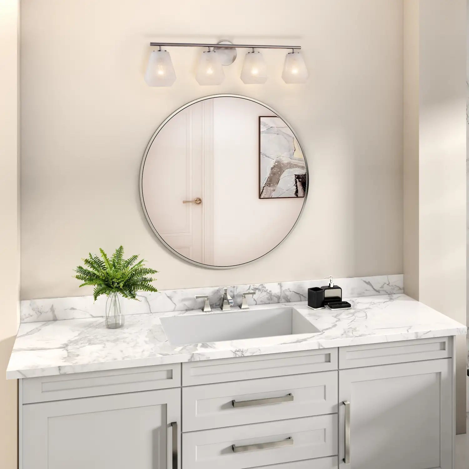 ARTCRAFT, BROOKE BATHROOM VANITY, VANITY LIGHT