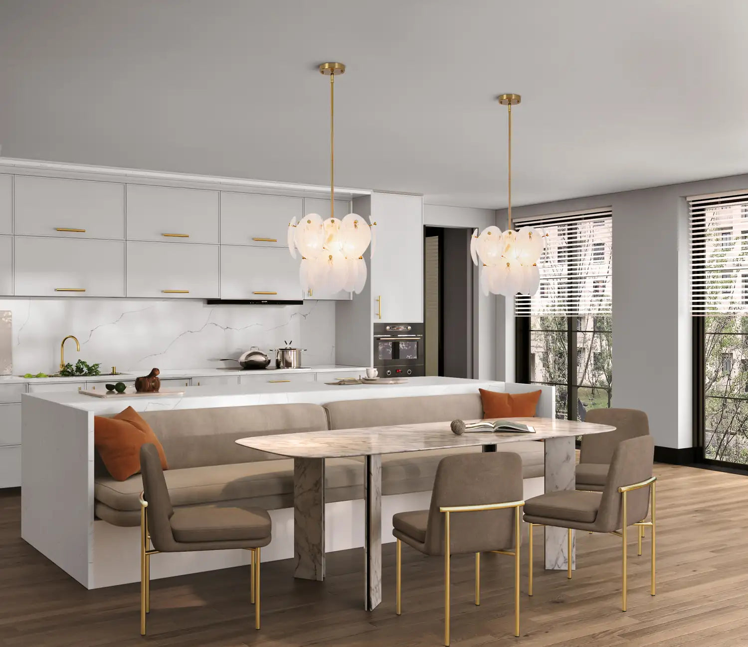 ARTCRAFT, LILY PENDANT, PENDANT LIGHT
