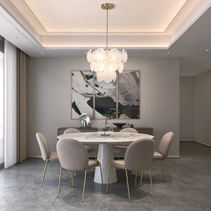 ARTCRAFT, LILY CHANDELIER, CHANDELIER LIGHT