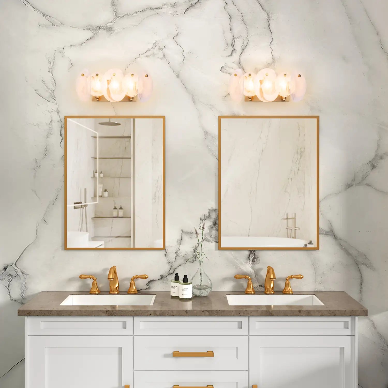 ARTCRAFT, LILY BATHROOM VANITY, VANITY LIGHT