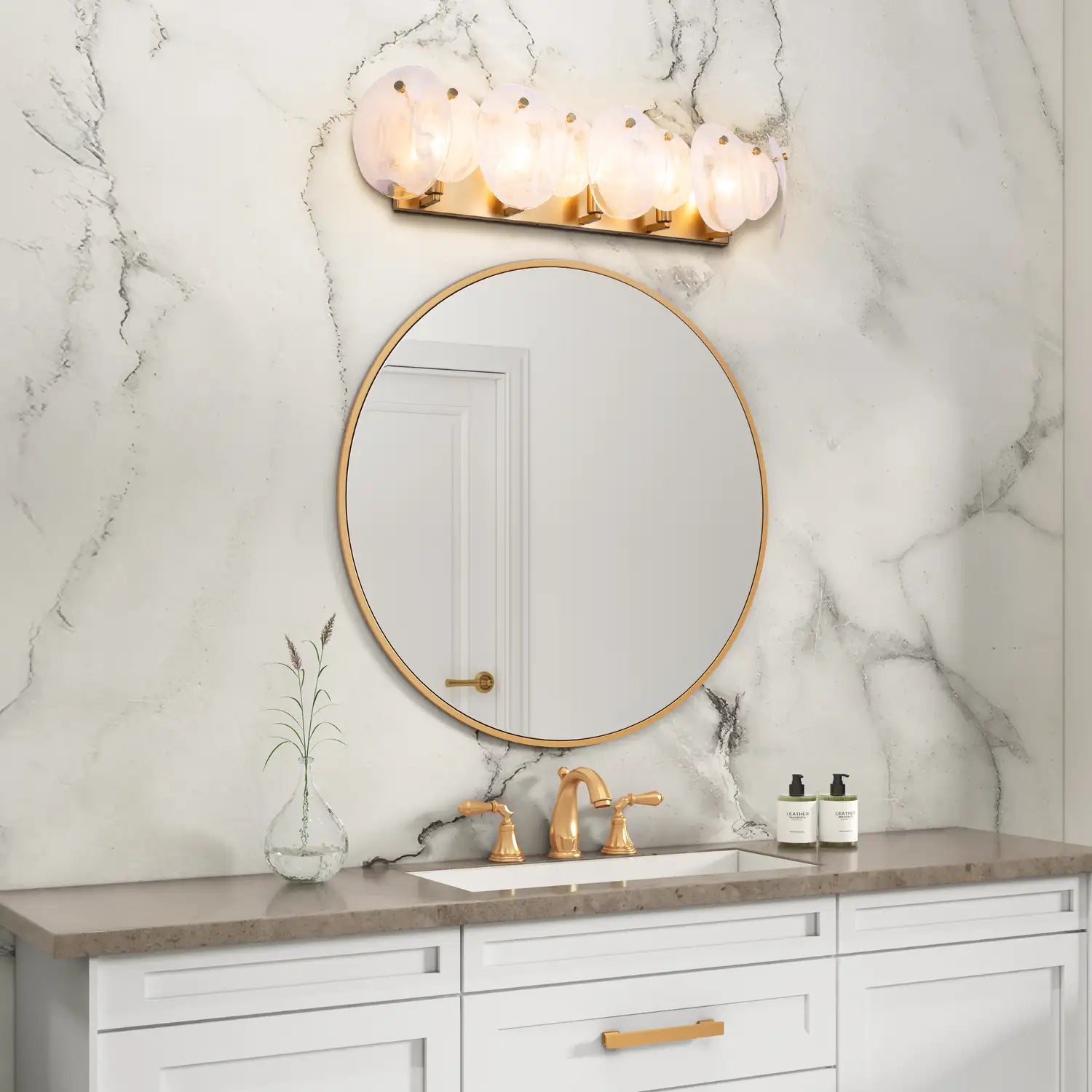 ARTCRAFT, LILY BATHROOM VANITY, VANITY LIGHT