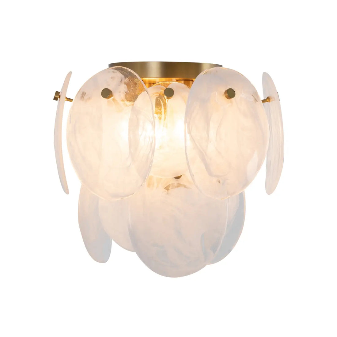 ARTCRAFT, LILY SEMI FLUSH MOUNT, SEMI FLUSH MOUNT LIGHT