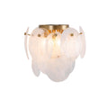 ARTCRAFT, LILY SEMI FLUSH MOUNT, SEMI FLUSH MOUNT LIGHT