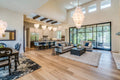 ARTCRAFT, LILY CHANDELIER, CHANDELIER LIGHT