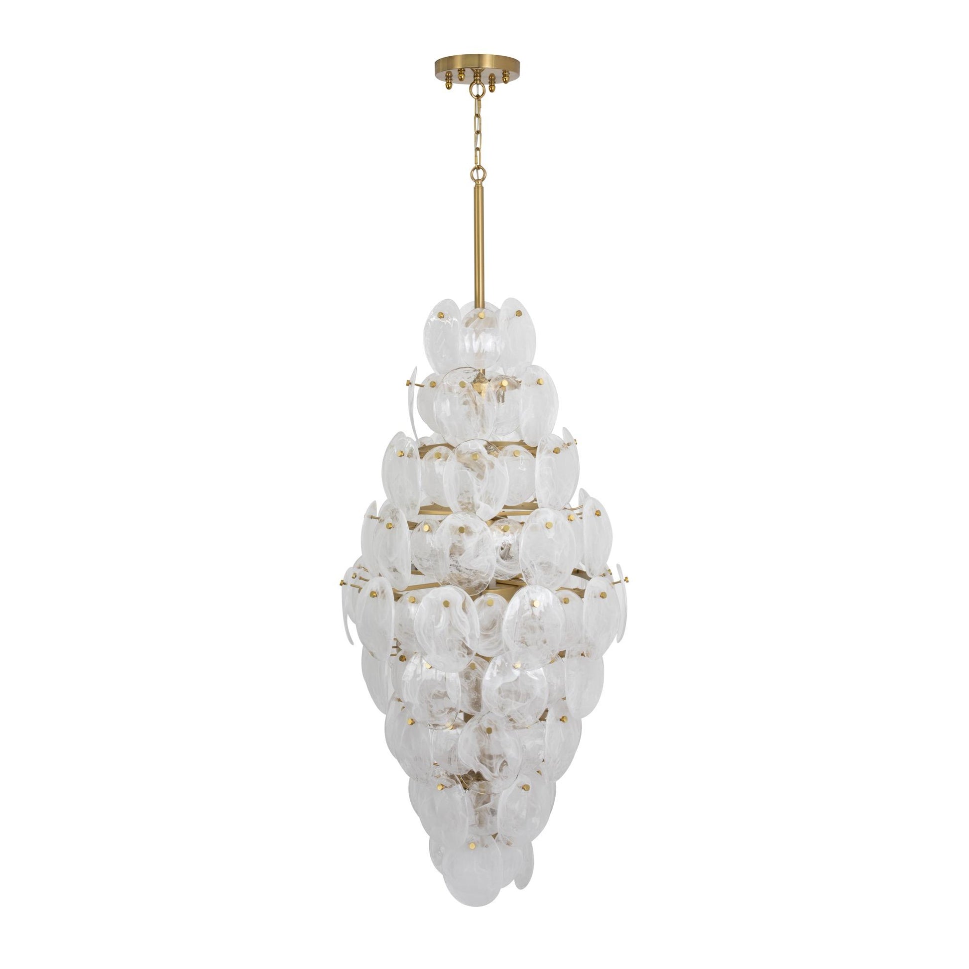 ARTCRAFT, LILY CHANDELIER, CHANDELIER LIGHT