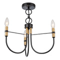 ARTCRAFT, FOUNDRY SEMI FLUSH, SEMI FLUSH MOUNT LIGHT
