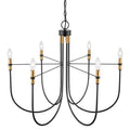 ARTCRAFT, FOUNDRY CHANDELIER, CHANDELIER LIGHT