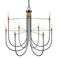 ARTCRAFT, FOUNDRY CHANDELIER, CHANDELIER LIGHT