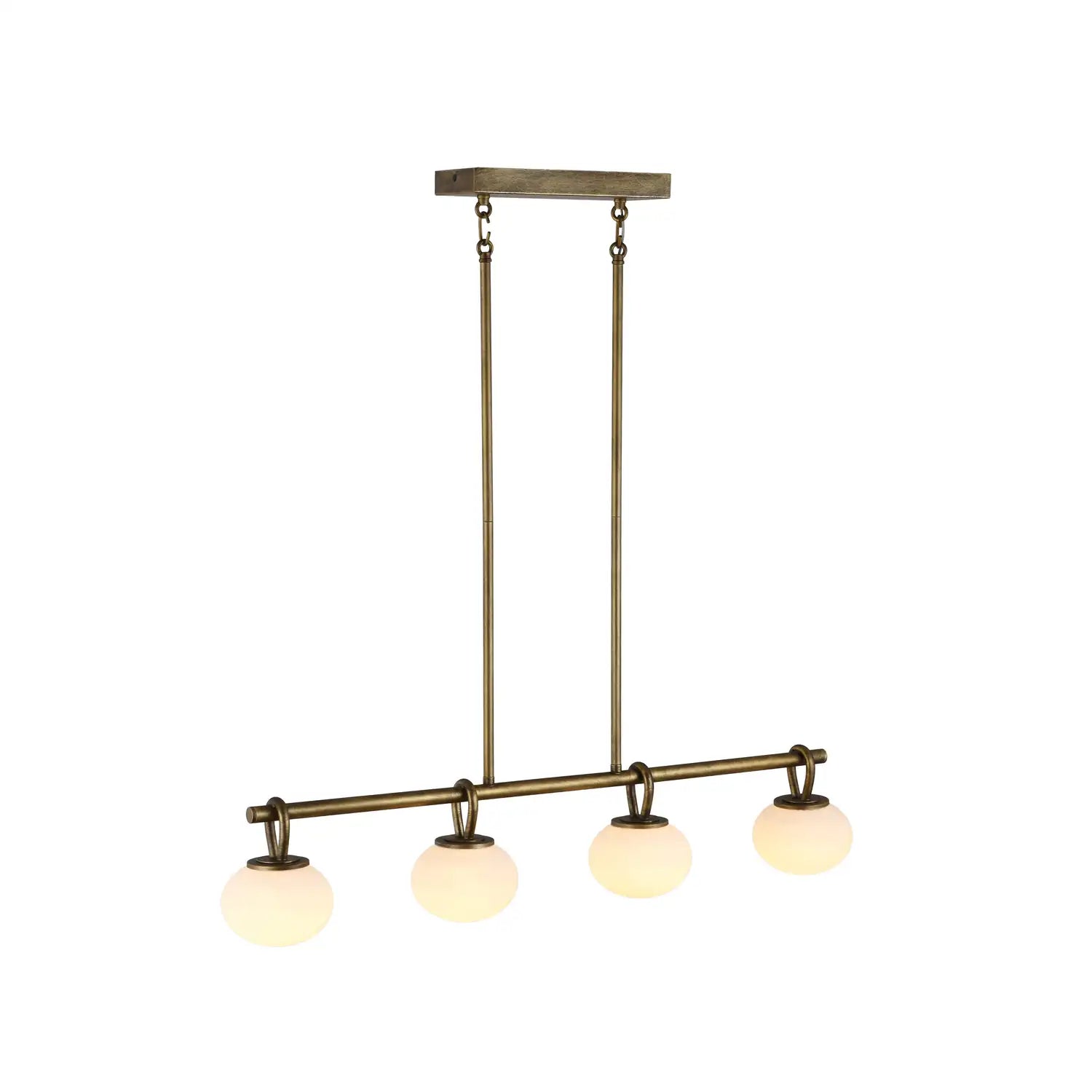 ARTCRAFT, VELORA LINEAR ISLAND CHANDELIER, LINEAR LIGHT