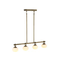 ARTCRAFT, VELORA LINEAR ISLAND CHANDELIER, LINEAR LIGHT