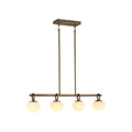 ARTCRAFT, VELORA LINEAR ISLAND CHANDELIER, LINEAR LIGHT