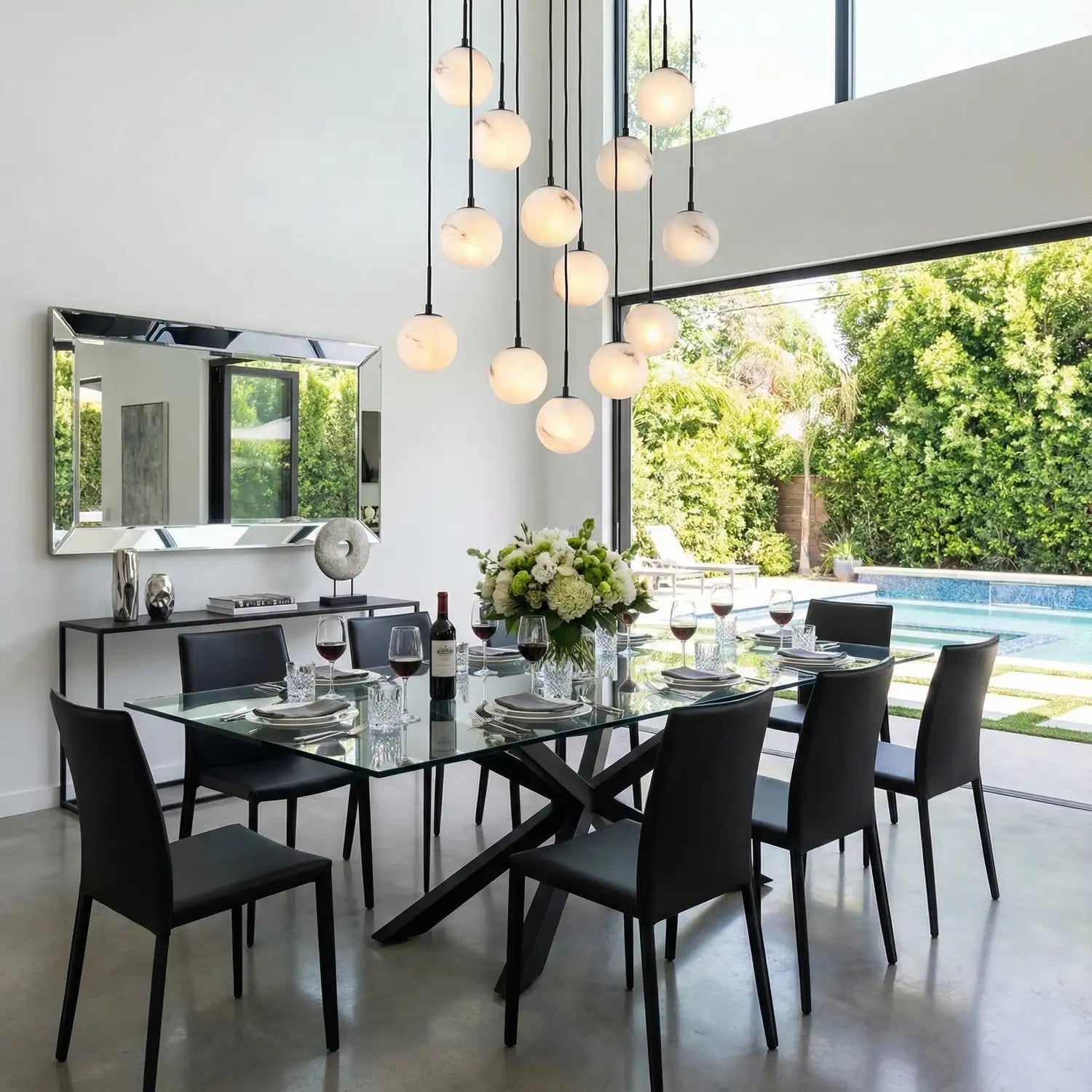 ARTCRAFT, NIGHTFALL CHANDELIER, CHANDELIER LIGHT