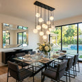 ARTCRAFT, NIGHTFALL CHANDELIER, CHANDELIER LIGHT
