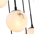 ARTCRAFT, NIGHTFALL CHANDELIER, CHANDELIER LIGHT