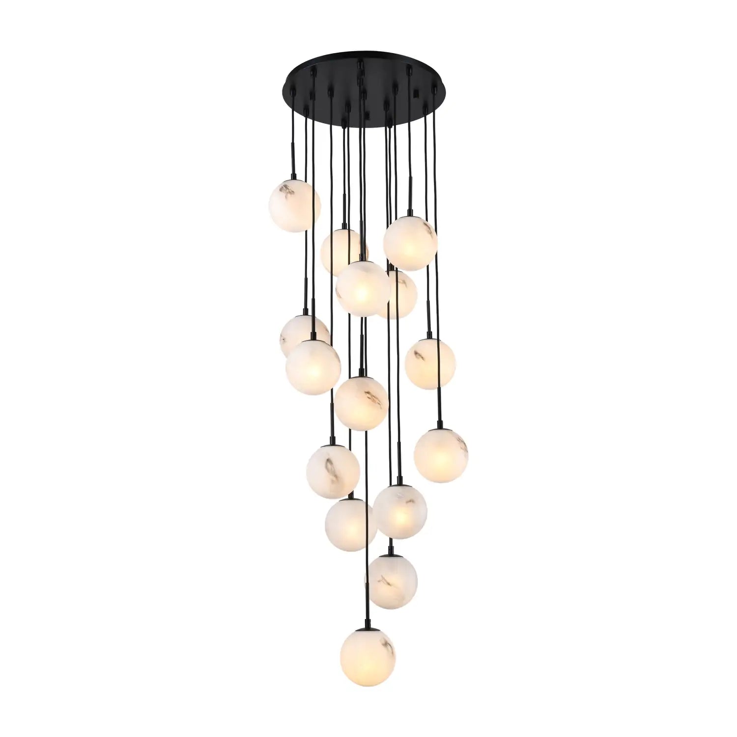 ARTCRAFT, NIGHTFALL CHANDELIER, CHANDELIER LIGHT