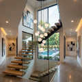 ARTCRAFT, NIGHTFALL CHANDELIER, CHANDELIER LIGHT