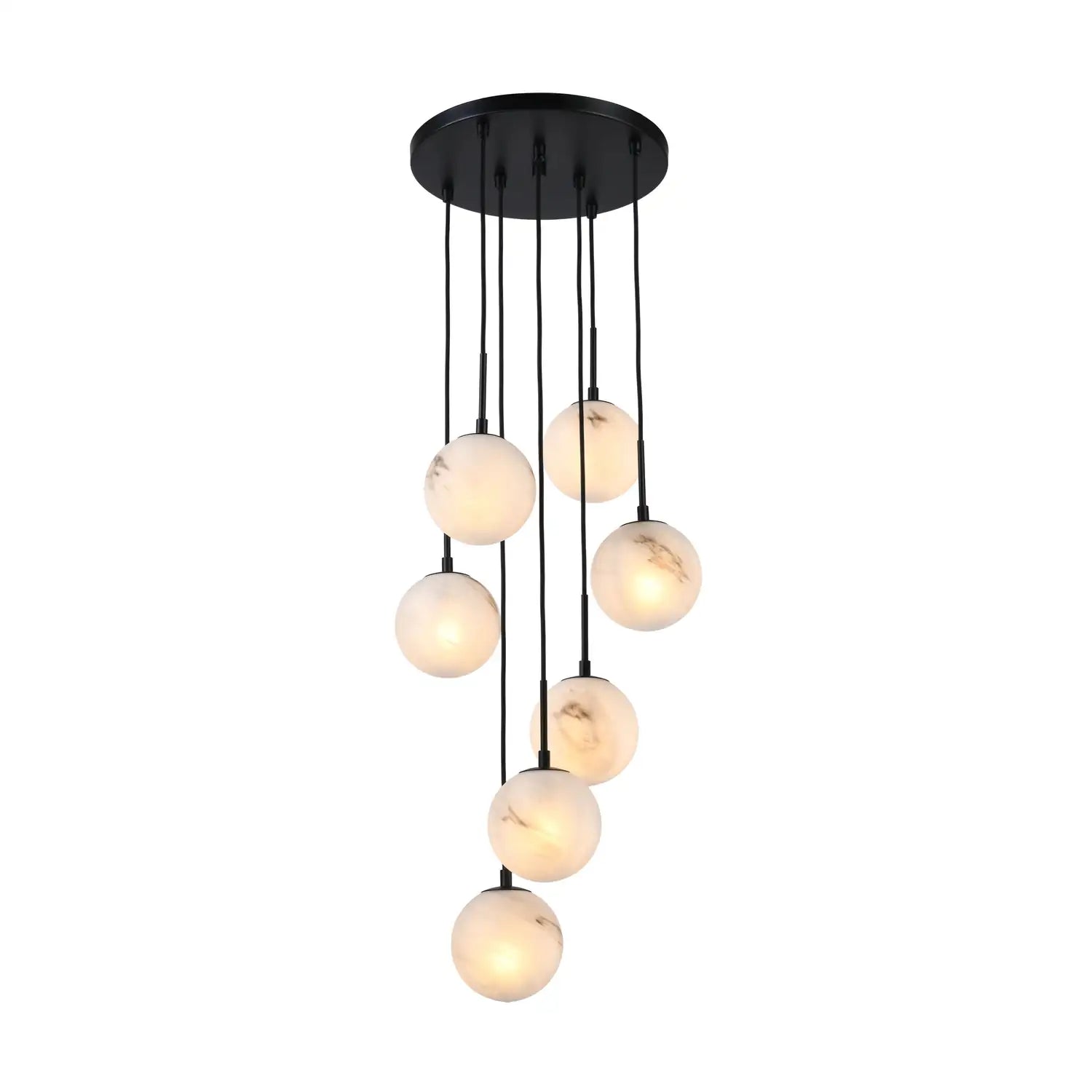 ARTCRAFT, NIGHTFALL CHANDELIER, CHANDELIER LIGHT