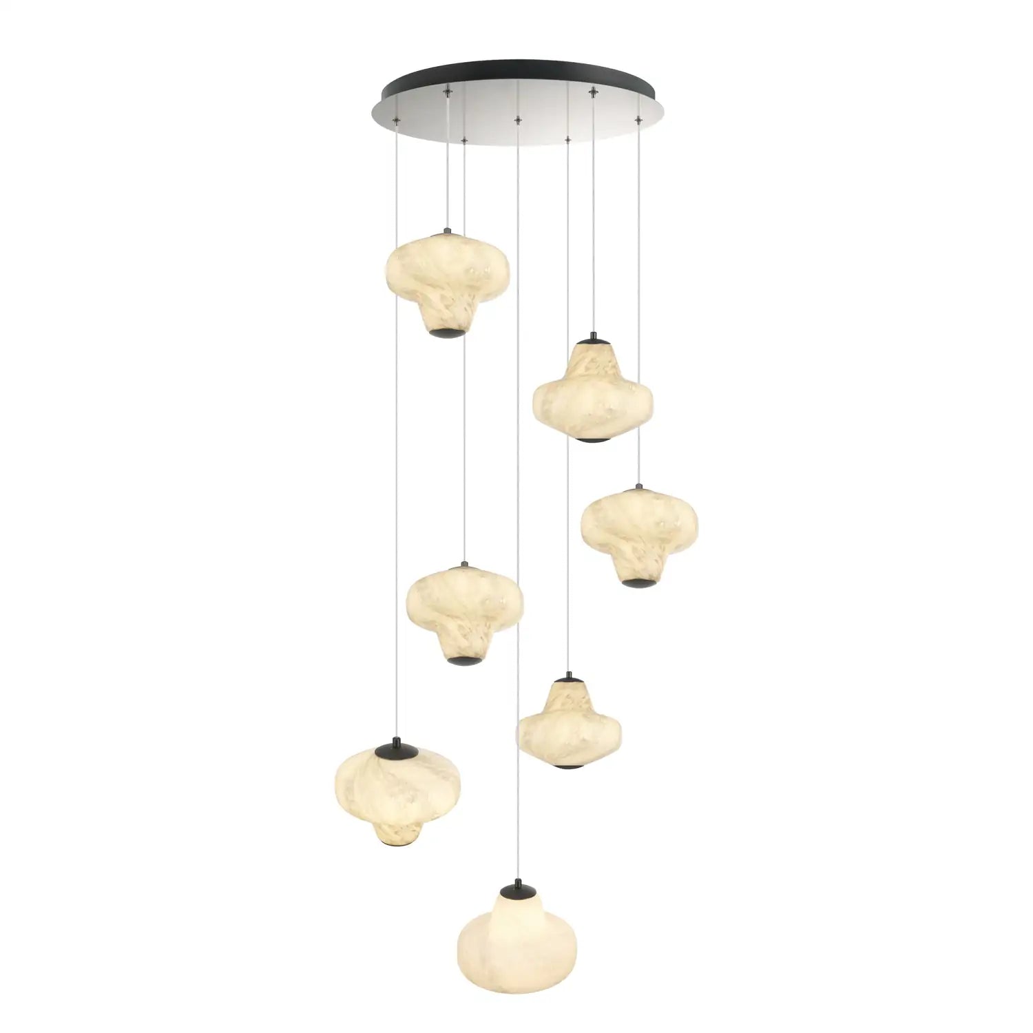 ARTCRAFT, SOLARA CHANDELIER, CHANDELIER LIGHT