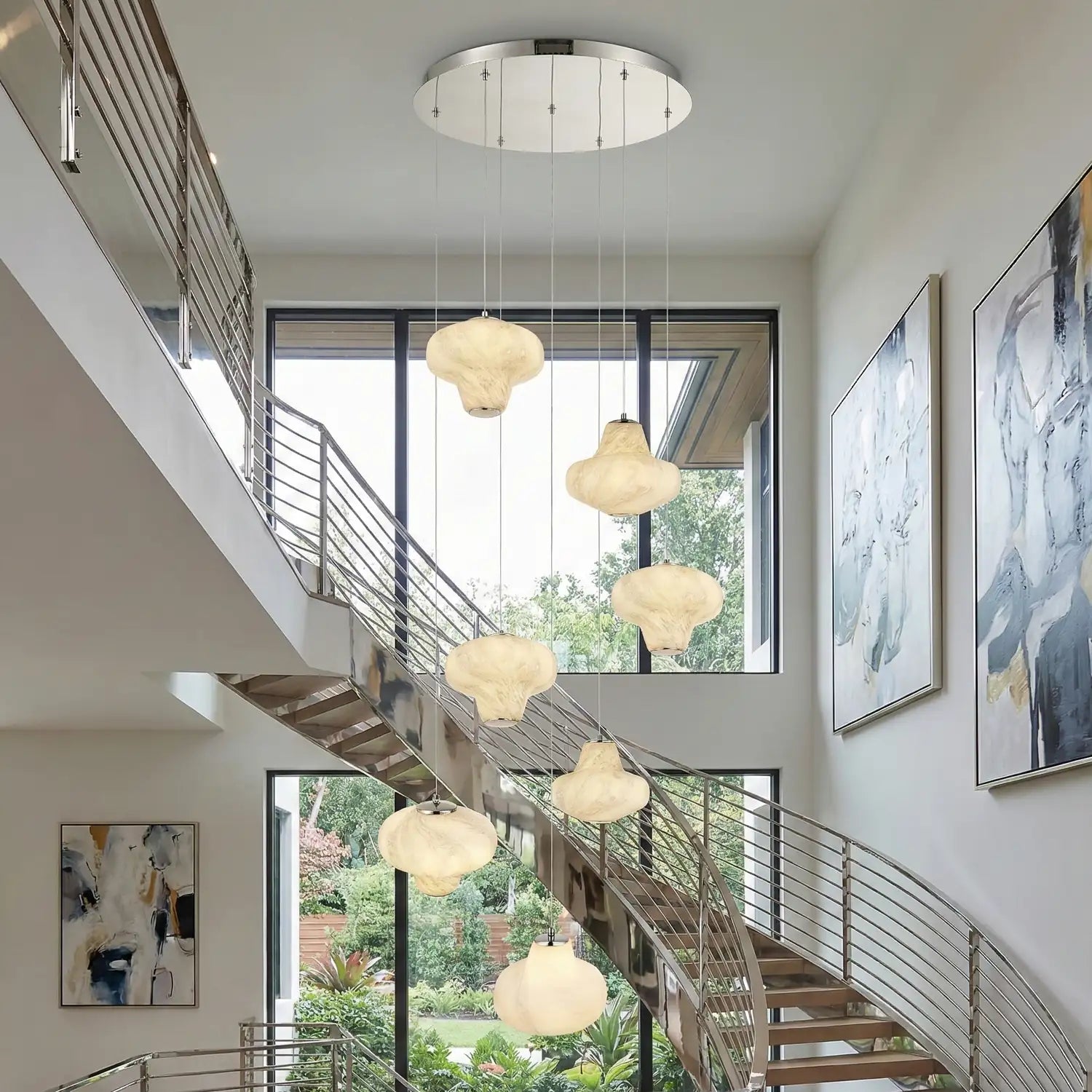 ARTCRAFT, SOLARA CHANDELIER, CHANDELIER LIGHT
