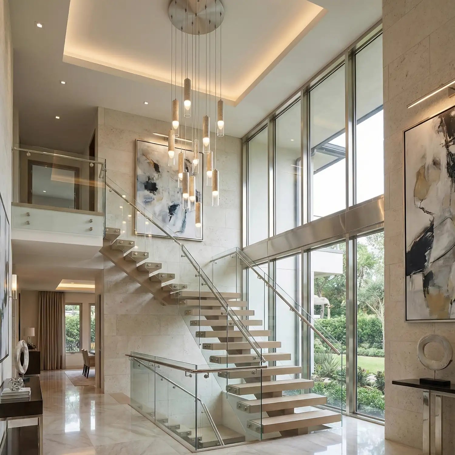 ARTCRAFT, ZARA CHANDELIER, CHANDELIER LIGHT