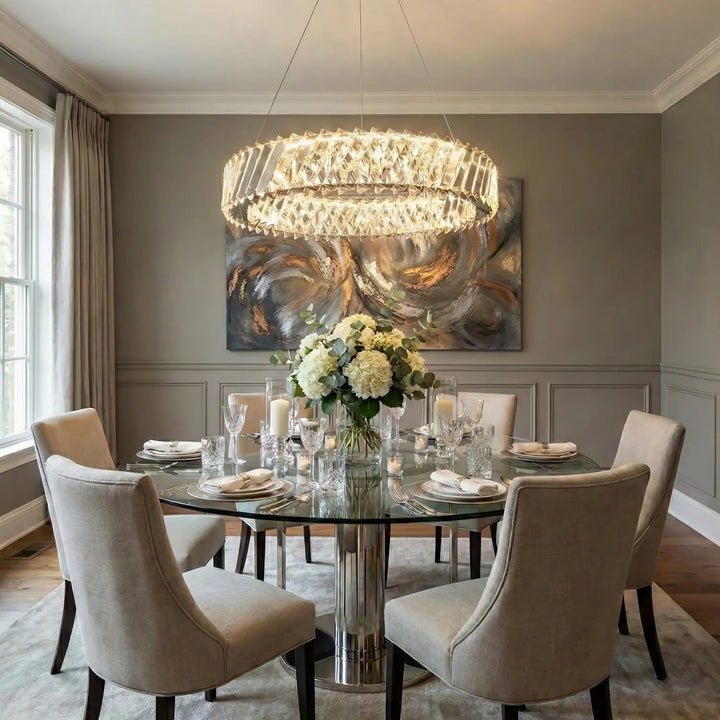 ARTCRAFT, ALYA CHANDELIER, CHANDELIER LIGHT