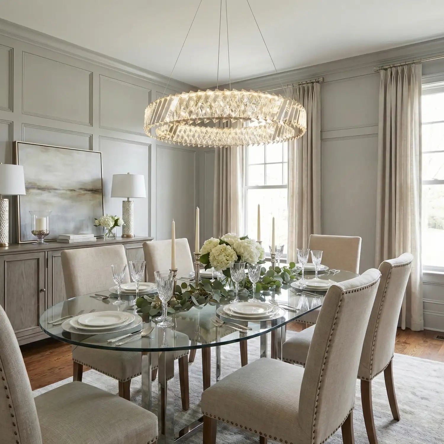 ARTCRAFT, ALYA CHANDELIER, CHANDELIER LIGHT