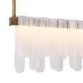 ARTCRAFT, ROSELLE LINEAR ISLAND CHANDELIER, LINEAR LIGHT