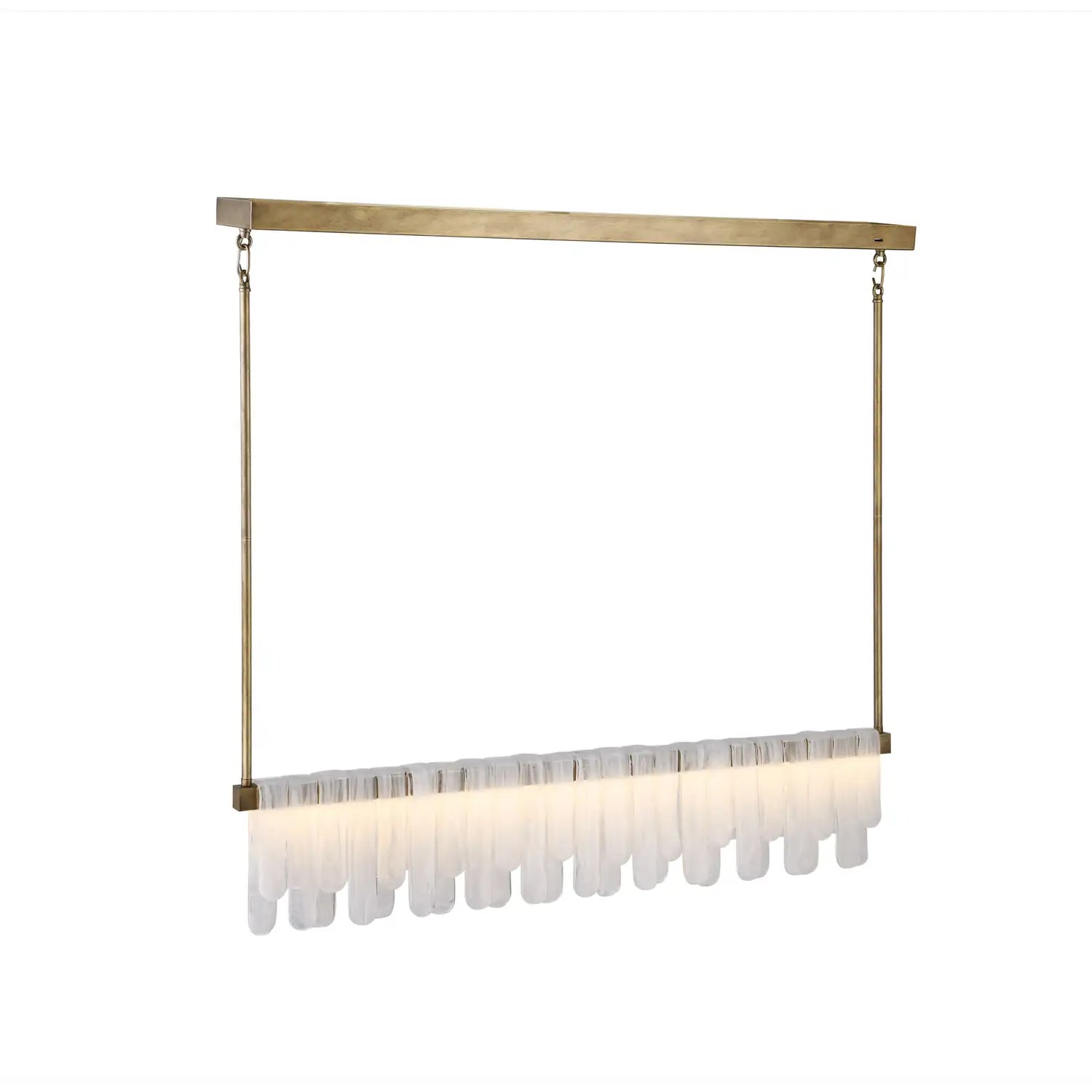 ARTCRAFT, ROSELLE LINEAR ISLAND CHANDELIER, LINEAR LIGHT