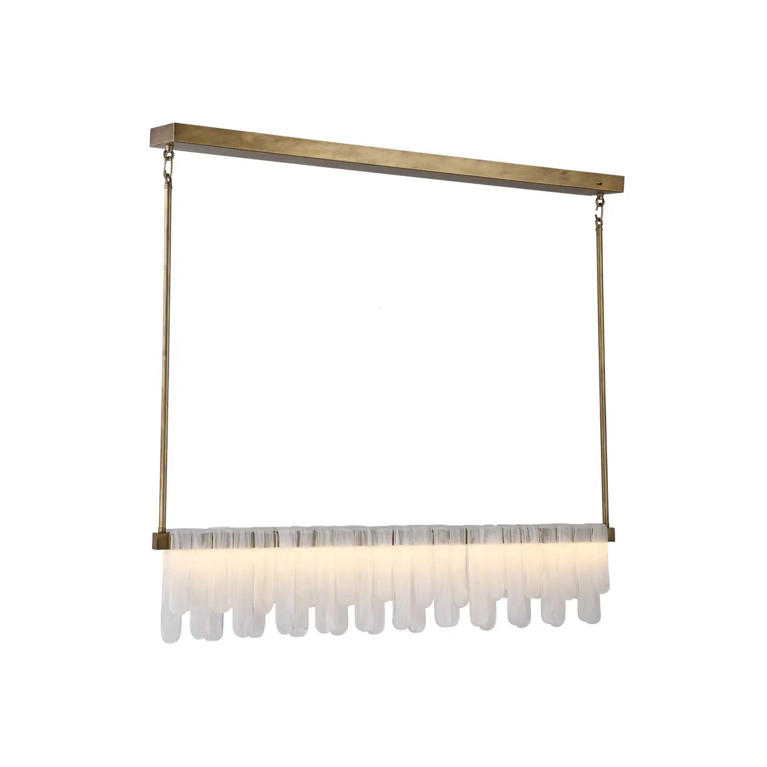 ARTCRAFT, ROSELLE LINEAR ISLAND CHANDELIER, LINEAR LIGHT