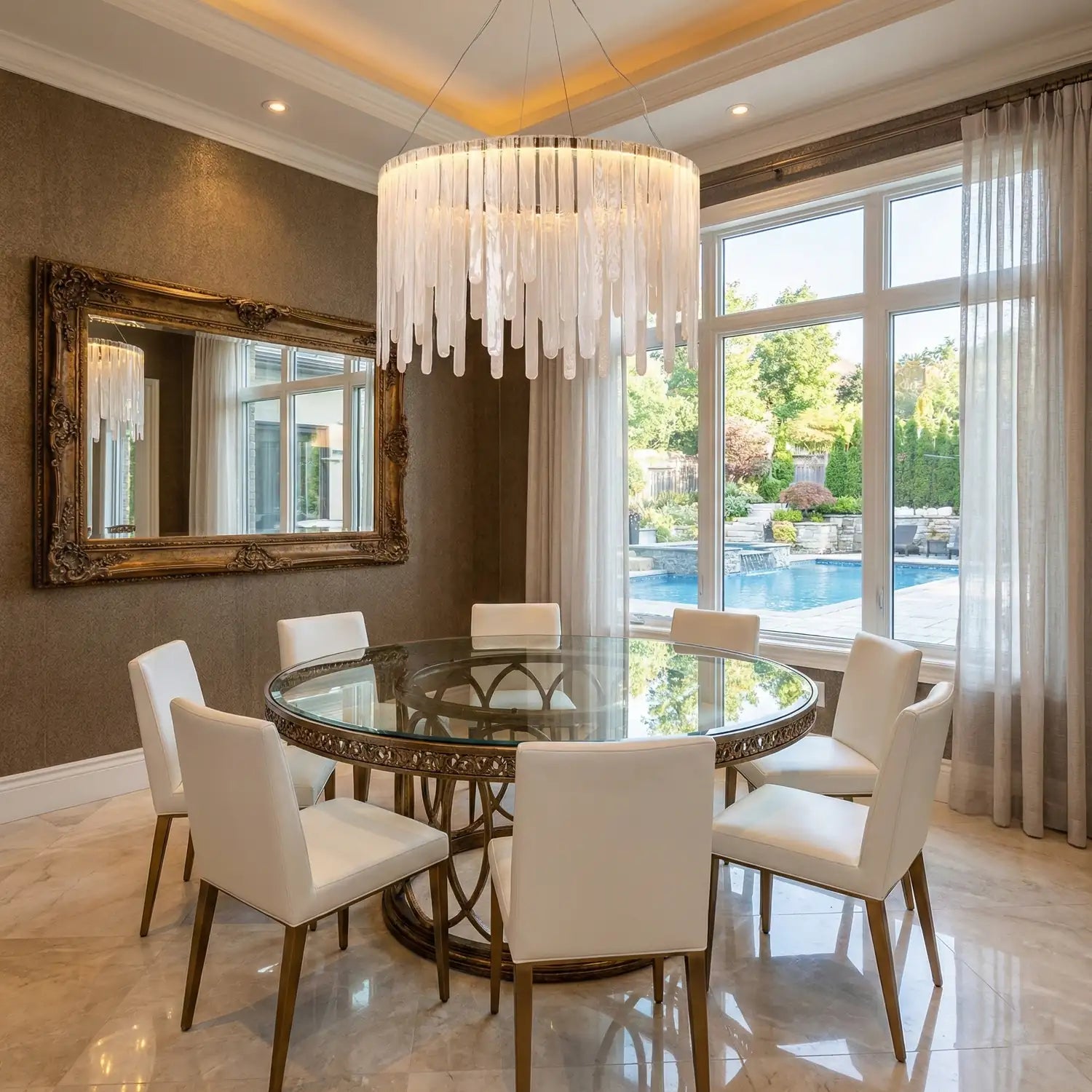 ARTCRAFT, ROSELLE CHANDELIER, CHANDELIER LIGHT