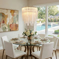 ARTCRAFT, ROSELLE CHANDELIER, CHANDELIER LIGHT